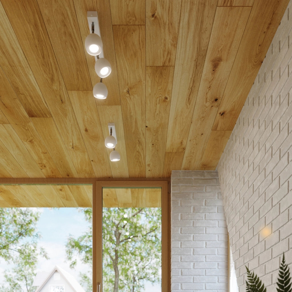 Lampada da soffitto OCULARE 2 bianco