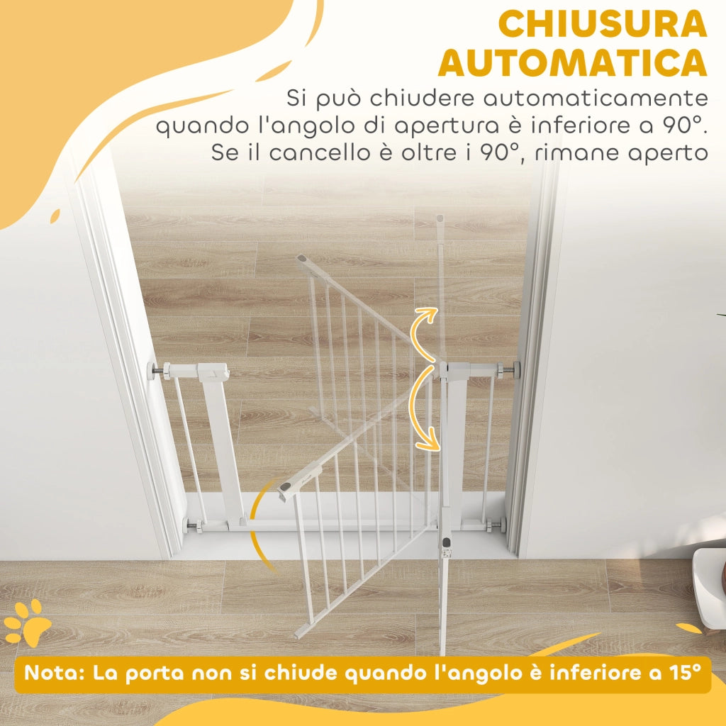 Cancelletto Sicurezza per Cani ¨C Minimal ¨C Regolabile 76-97 cm