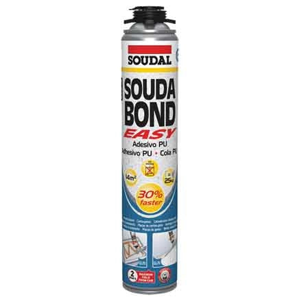 ADESIVO POLIURETANICO 'SOUDABOND EASY' SOUDAL 750 ml - Pistola - SOUDAL