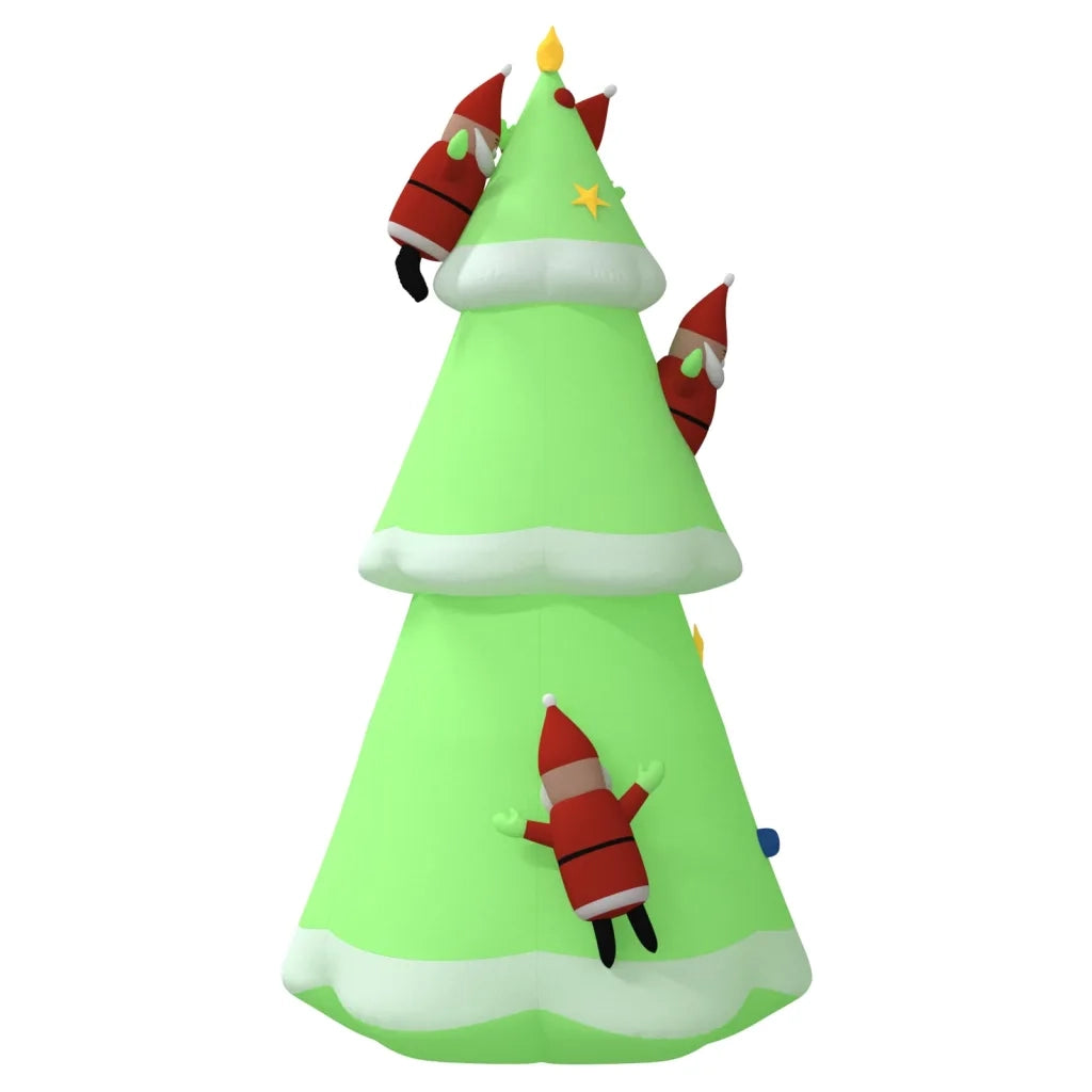 Albero di Natale Gonfiabile con LED 500 cm 345295