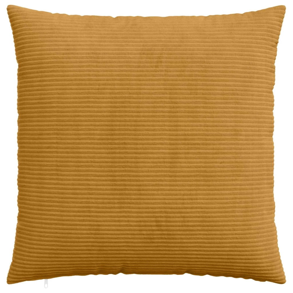 Federa 2 pcs HEERLEN Giallo 80 x 80 cm corduroy 913595