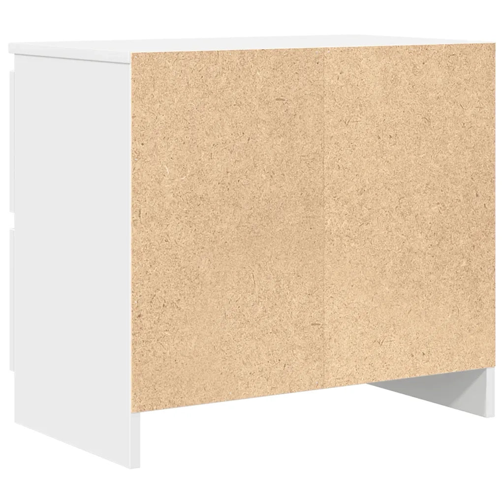 Mobile Porta TV Bianco 60x35x54 cm in Legno Multistrato 861778