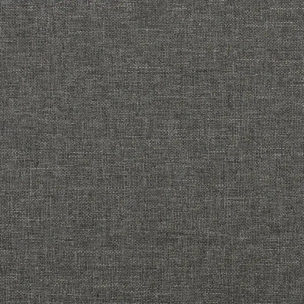 Giroletto senza Materasso Grigio Scuro 80x200 cm Tessuto 346771