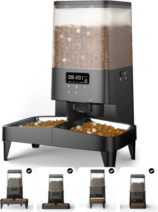 Dispensatore automatico per cibo per animali - Dispensatore automatico - Dispensatore automatico per gatti - Dispensatore automatico per animali da compagnia