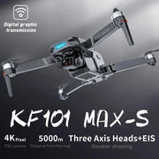 Drone Professionale MAXS Pro - Camera 4K & Gimbal 3-assi - GPS & Motor a Flusso Continuo