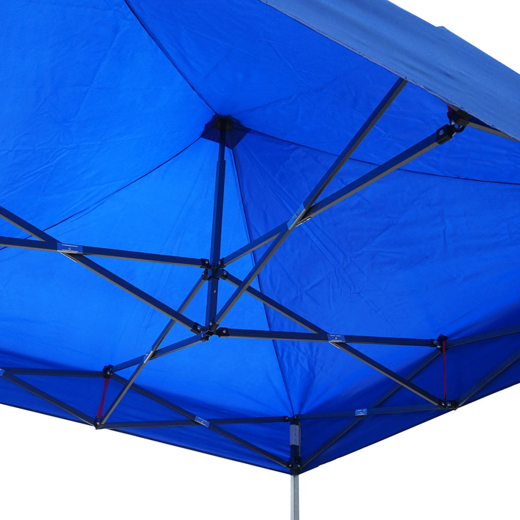 Tetto blu 2x2 m per gazebo