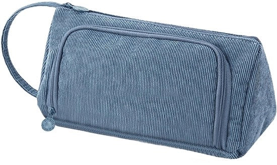 Etui con grande capacità, etui duraturo, etui per ragazze adolescenti, etui per matite, etui a 3 compartimenti per scuola e ufficio