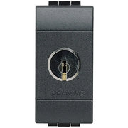 Deviatore Bticino LivingLight 1P 16A a chiave L4022