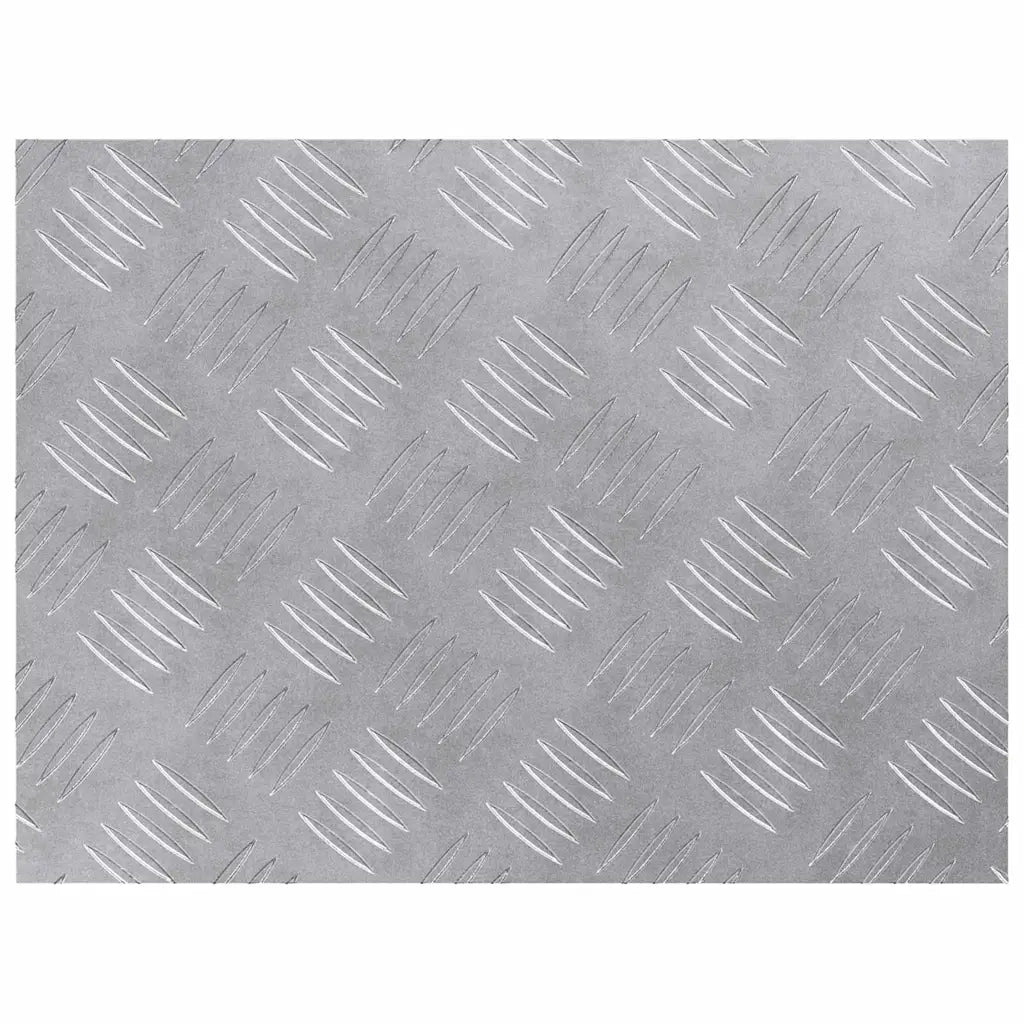 Gradini per Scale 4 pz | Tappetini per scale autoadesivi Argento 40 x 30 cm Alluminio