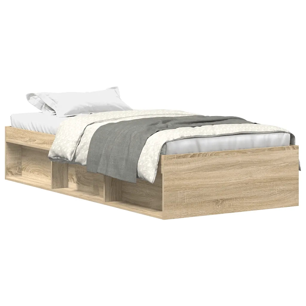 Giroletto-Struttura Letto Rovere Sonoma 90x190 cm