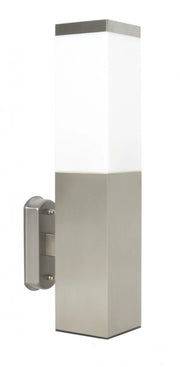 Applique esterna Inox E27 argento IP44 SU-MA SS802-A