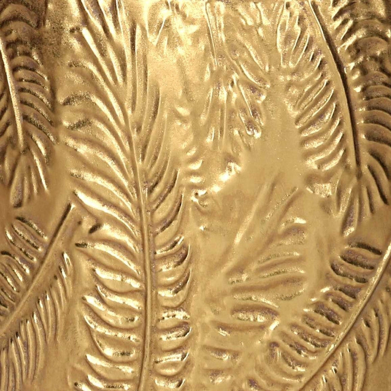 Portavaso metallo 1-2 oro ovale cm 49x29,5h41