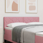 Testiera LED Rosa 160 cm Velluto 3338238