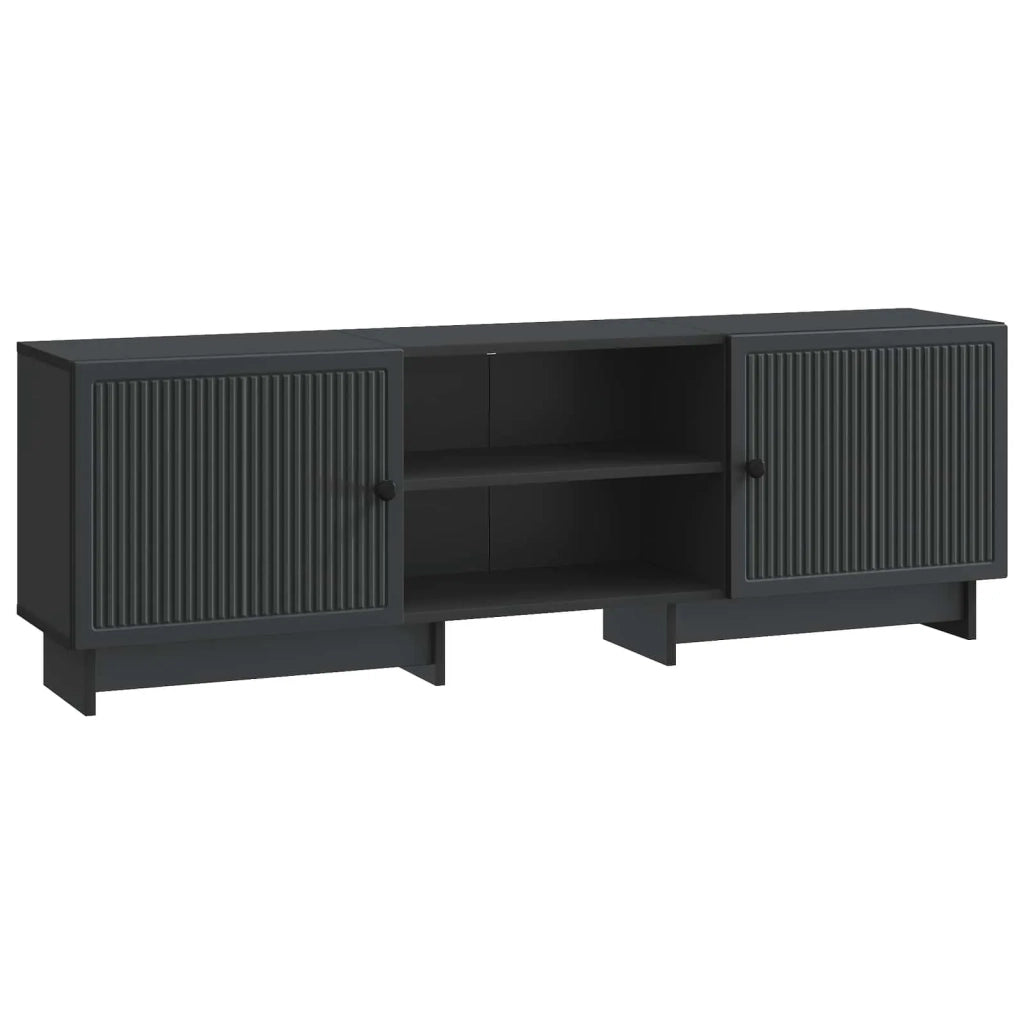 Mobile TV-Credenza per TV Nero 150 x 31 x 50 cm Legno ingegnerizzato 738268