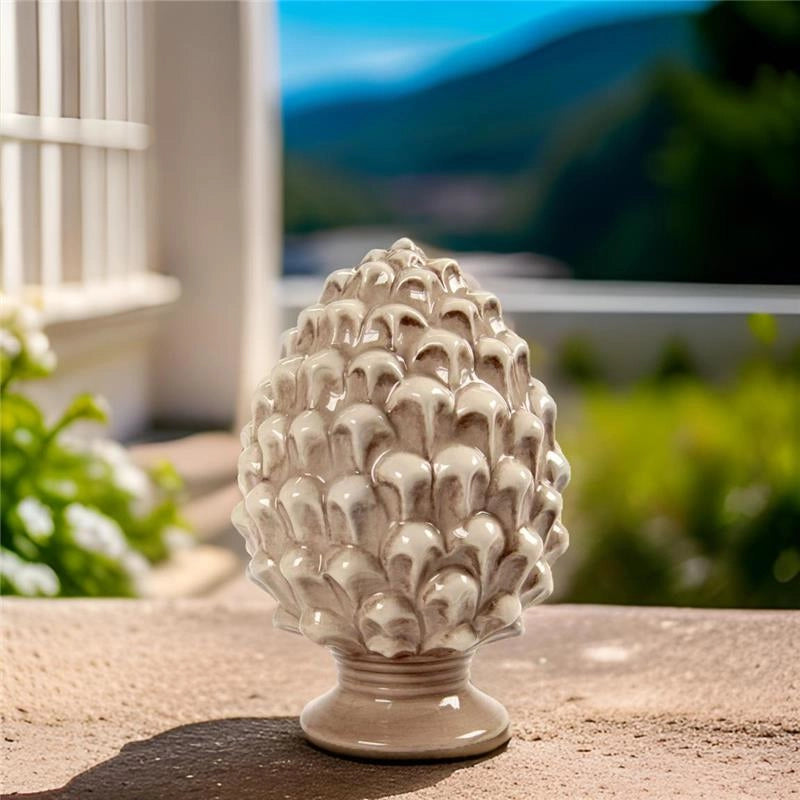 PIGNA COLORE ANTICATO IN CERAMICA IDEA ARREDO11X11X17 CM DA TAVOLO ARTIGIANI D'ORIENTE