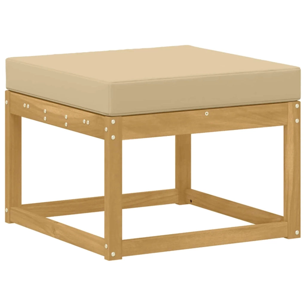 Set di divani da esterno 8 pz Bianco e Beige 3388042
