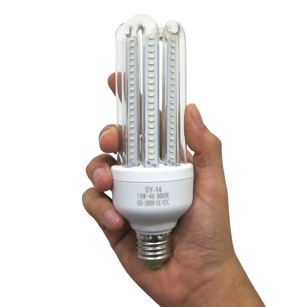 Trade Shop - Lampada A Led 4u 16w Efficiente Led Lampadina Risparmio Luce Bianco Freddo Caldo -