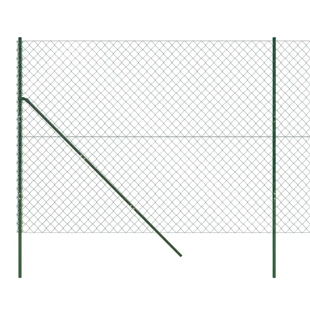 Recinzione da Giardino | Recinzione a Rete Verde 1,4x10 m