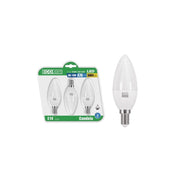 Lampadina LED E14 oliva 6W luce fredda 6500K confezione 3 pezzi – Ecolight