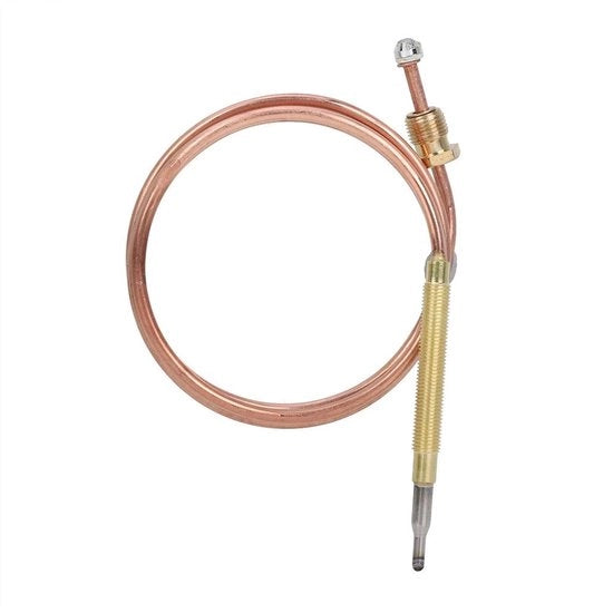 Termocoppia Universale 900mm - Sensore di Temperatura - Sensore di Ricambio - Adatto per Fornelli a Gas - Connessura M6X0.75 - Facile da Installare