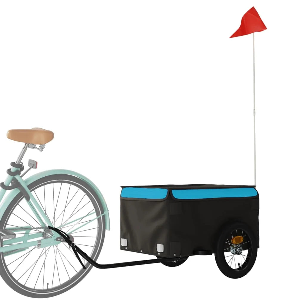 Rimorchio per trasporto biciclette 30 kg ferro blu 02_0044085