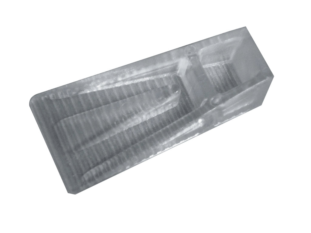 FERMAPORTA IN GOMMA ANTISCIVOLO 66 MM CRISTAL- PLASTIMETAL- 25,0 pz