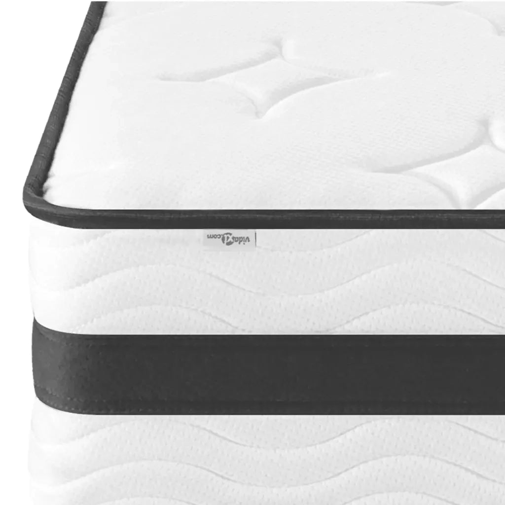 Materasso a Molle Bonnel Medio 90x190 cm Single Size 372954