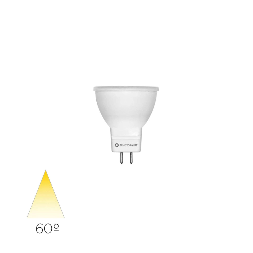 Tutto Lampadina LED Dicroica MR11 4W 12V Fascio 60 Gradi 3000K Bianco - Soluzione di Illuminazione Interna ad Alta Efficienza Energetica per Ambienti