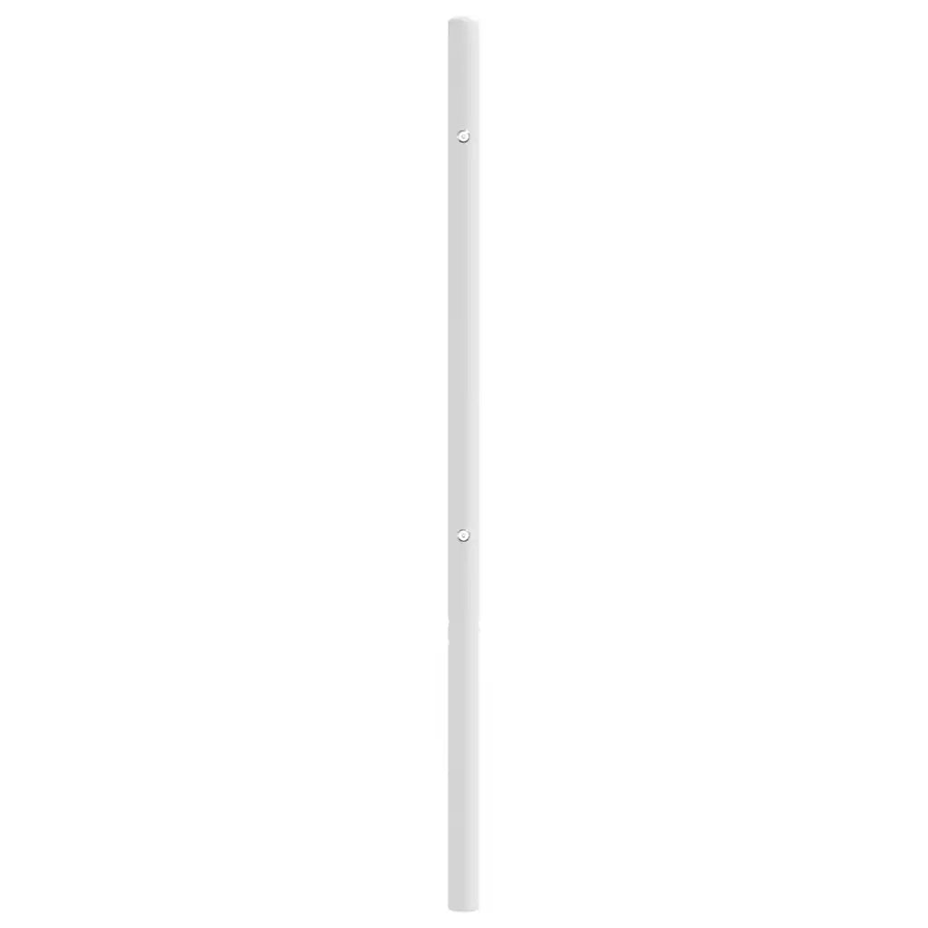Testiera | Testata di Ricambio in Metallo Bianco 135 cm