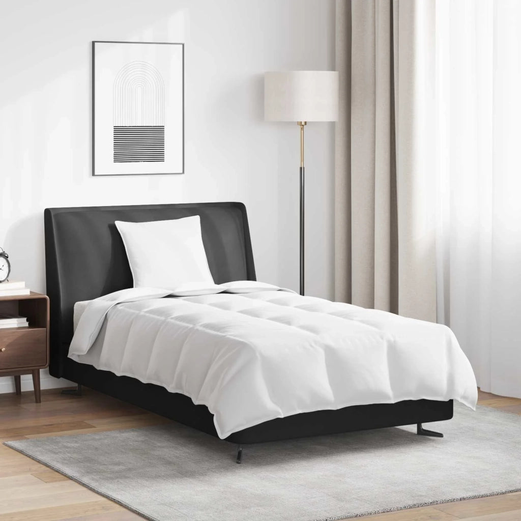 Piumone | Duvet 2-in-1 con cuscino 2 pz Bianco Piuma d'anatra