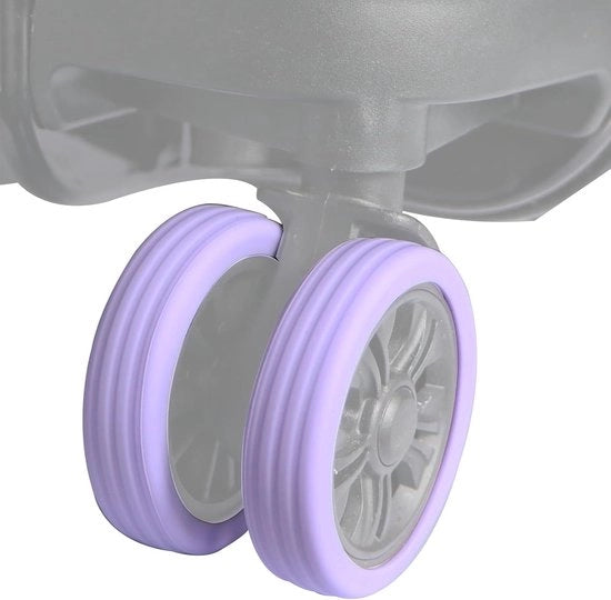 Copri Ruote per Bagagli - Protezione per Ruote Spinner - 8 Pezzi