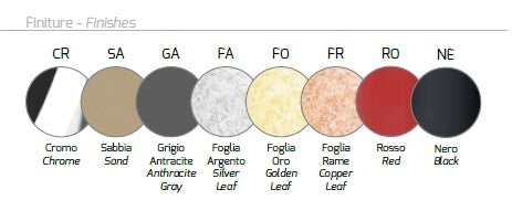 TETRIS COLOR SOSPENSIONE 75CM. 1 LUCE FOGLIA RAME 1121-S75-FR