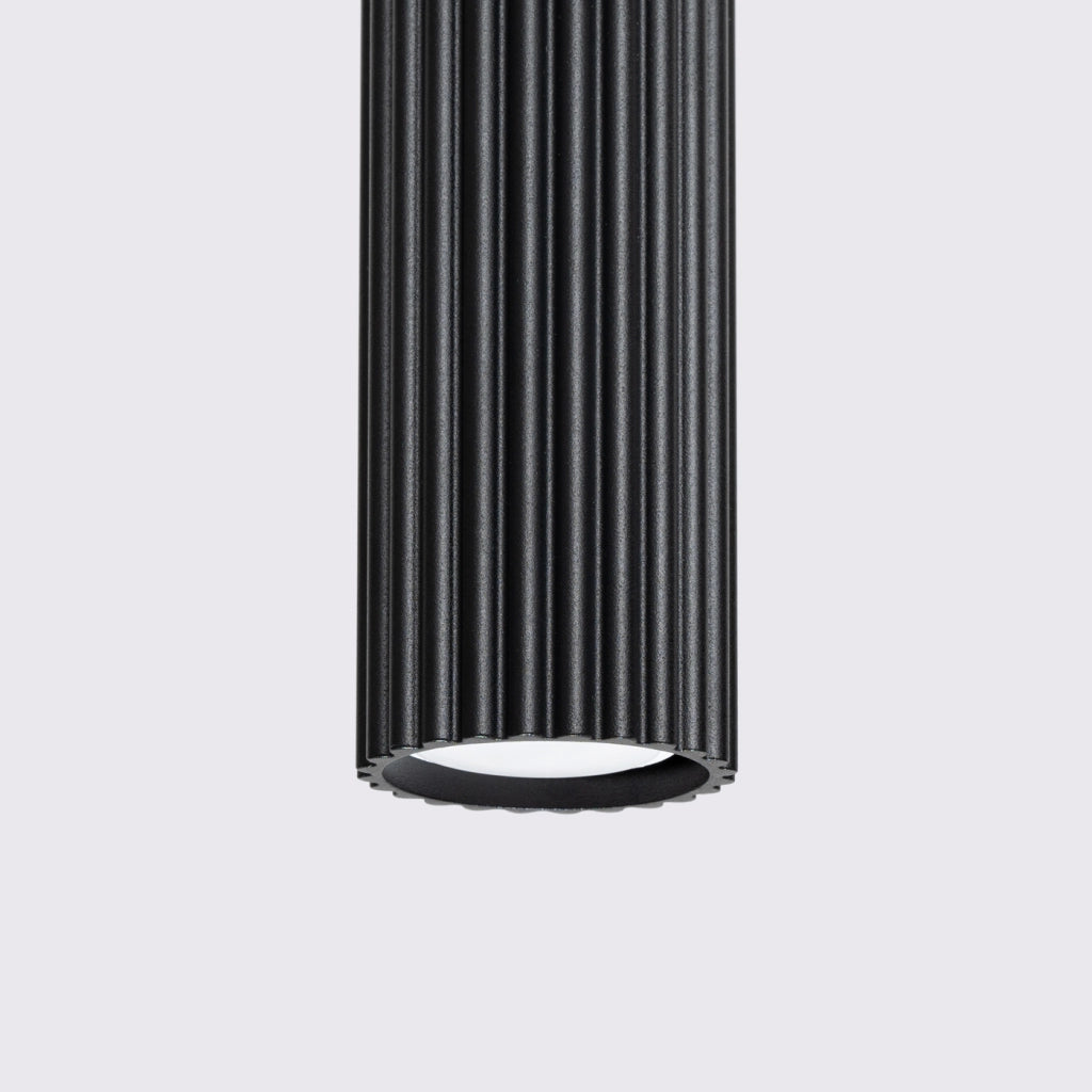 Lampada a sospensione KARBON 1 nero