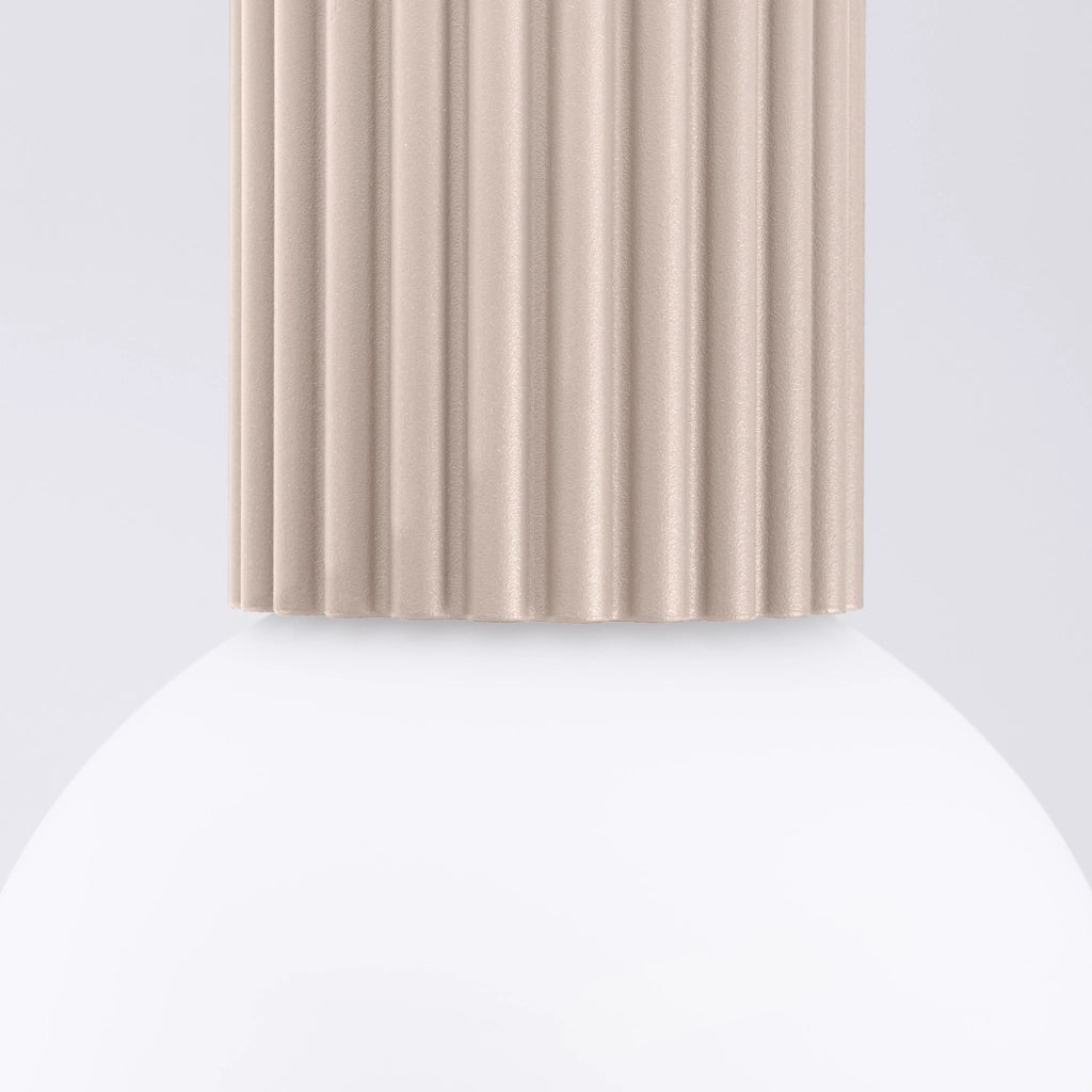 Lampada da soffitto HALO tortora IP44