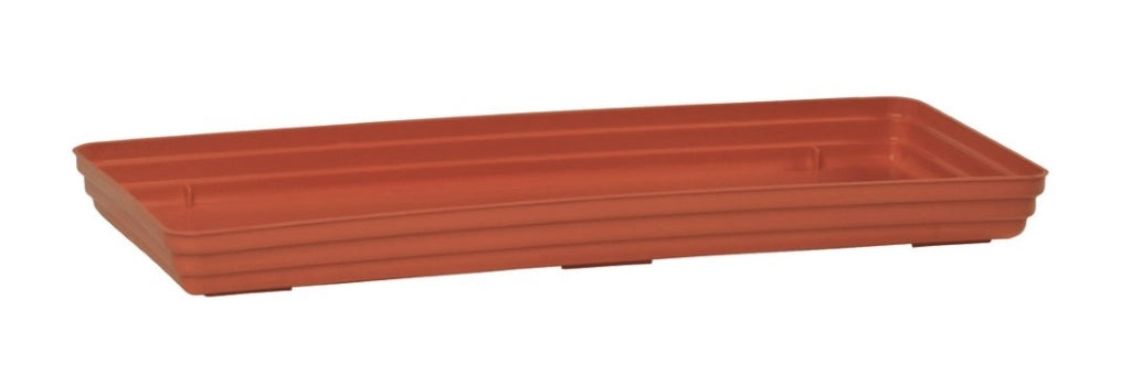 Sottofioriera Cm 40X17 Terracotta Set 5 Pezzi - Arca