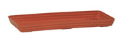 Sottofioriera Cm 40X17 Terracotta Set 5 Pezzi - Arca