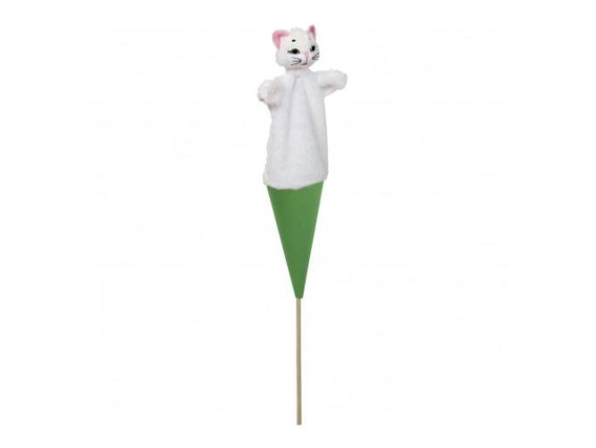 Bass & Bass - Pop up Hand Puppet Cat - Made in Europe - Vintage Toy