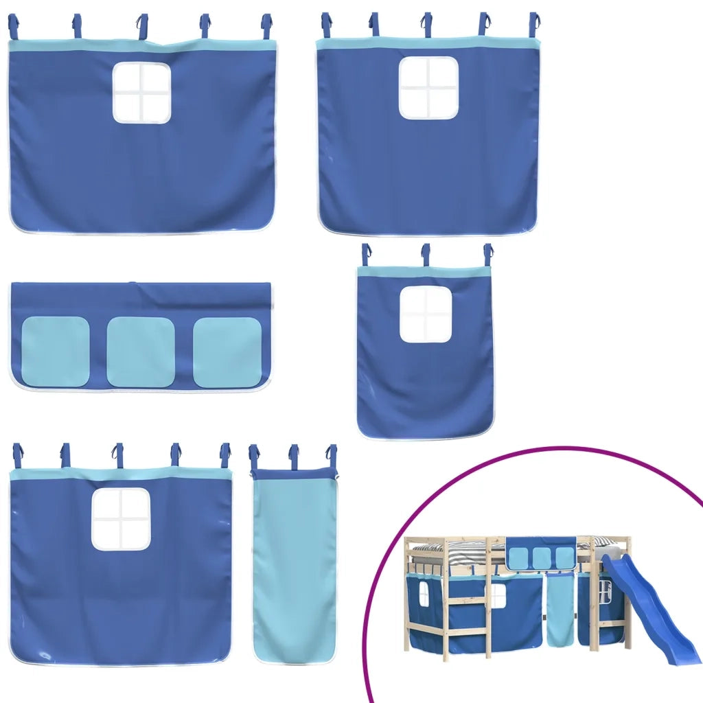Tende per Letto a Soppalco Blu in Poliestere CFW3074697
