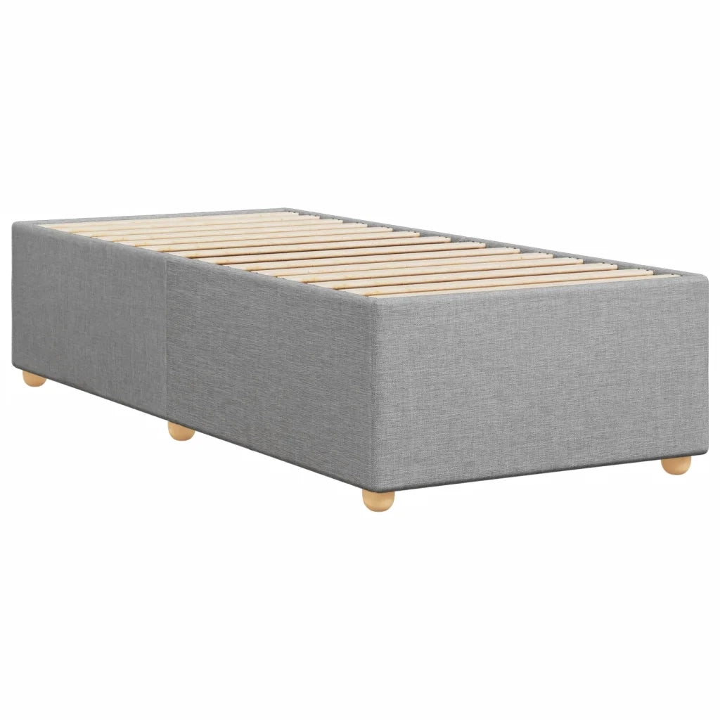 Giroletto senza Materasso Grigio Chiaro 90x200 cm Tessuto 3284701