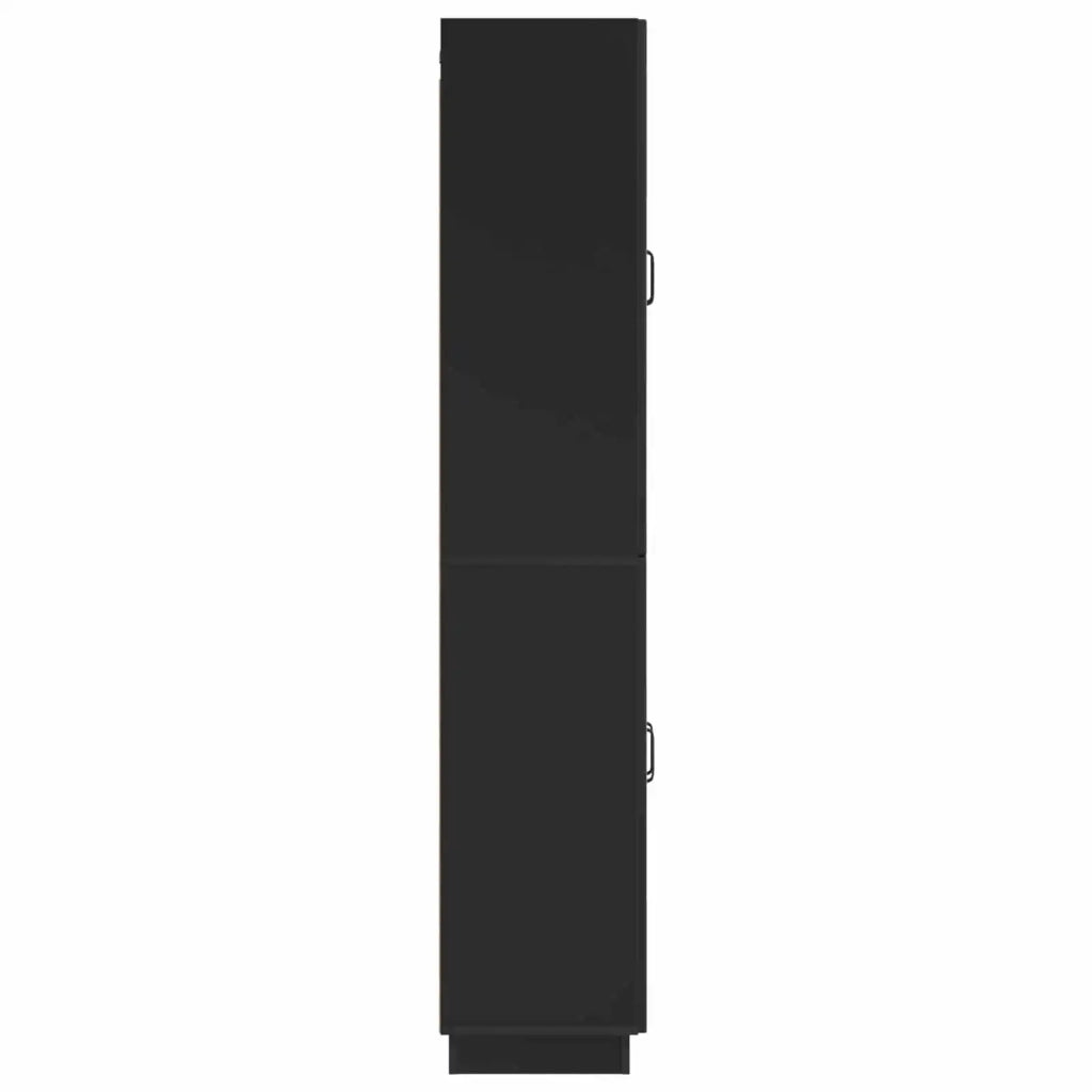 Set di armadi 2 pcs Nero Legno ingegnerizzato 3416782