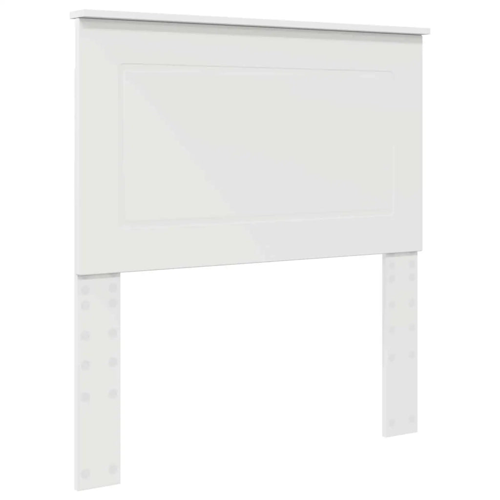Letto con Contenitore Bianco 75 x 190 cm Legno multistrato