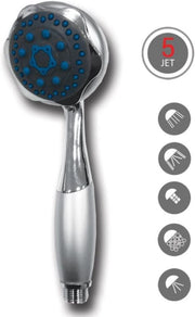 Doccetta Doccia 5 Funzioni Rain Diametro 9 cm Artex