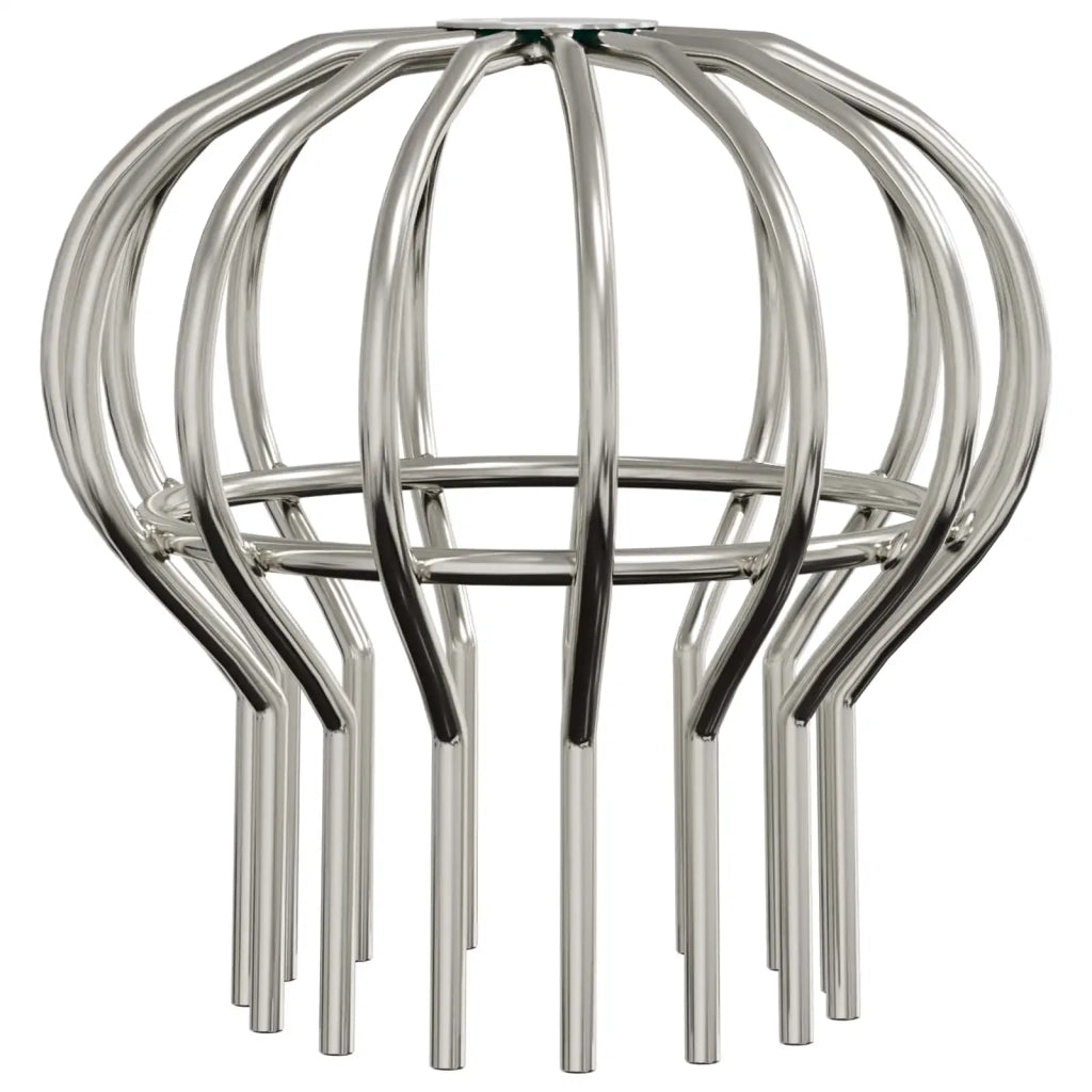 Protezione Foglie per Grondaia 8 pcs Argento 110 mm
