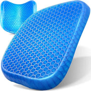 Cuscino Ergonomico per Sedia da Ufficio e Auto - Maggiore Comfort Sedentario con Cuscino a Gel Spesso