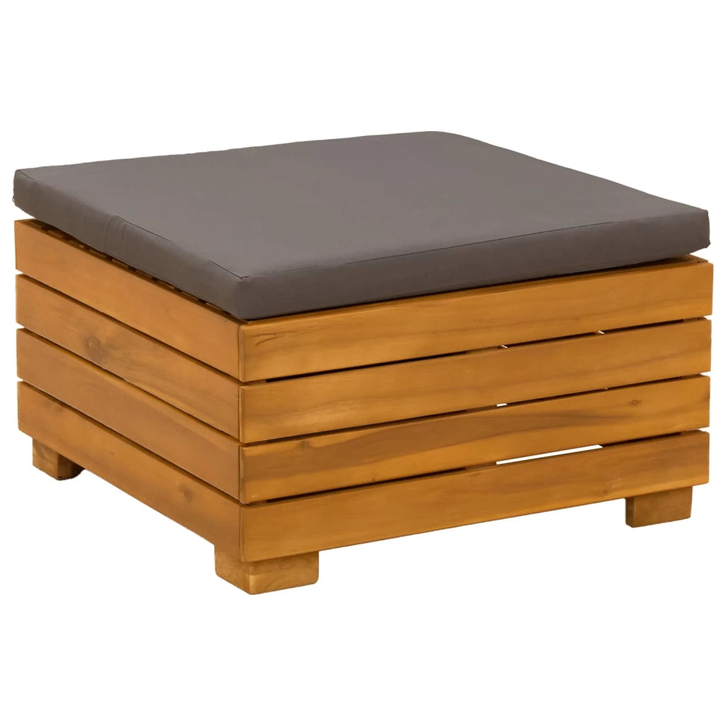 Set di divani da esterno con cuscino 7 Pezzo Marrone 3403112