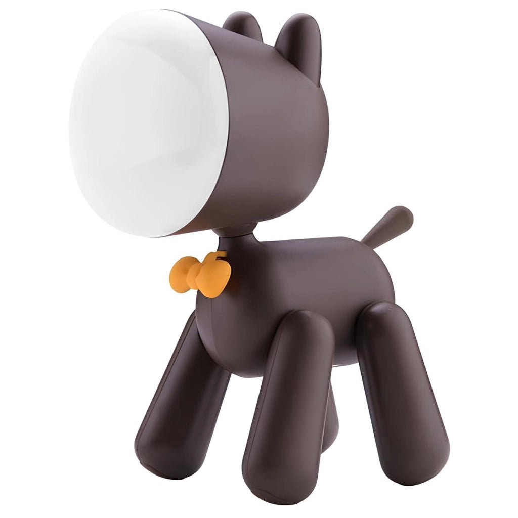 Luce notturna per bambini modello Dog Art Marrone TechKidz