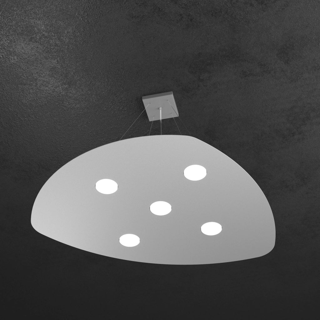 SHAPE SOSPENSIONE 5+2 BIEMISSIONE GRIGIO 1143-S5+2-GR