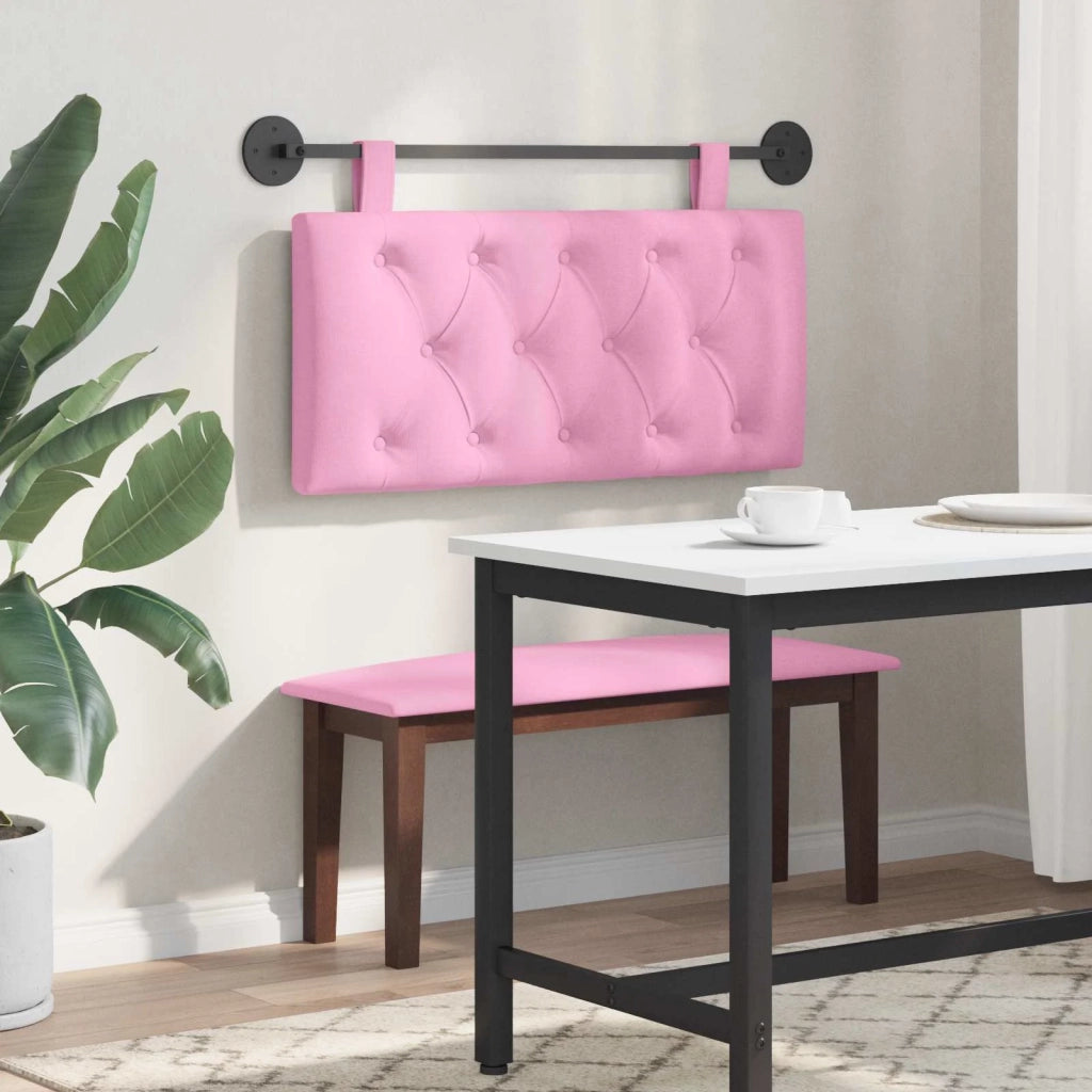 Testiera | Testata sospesa Rosa Tessuto