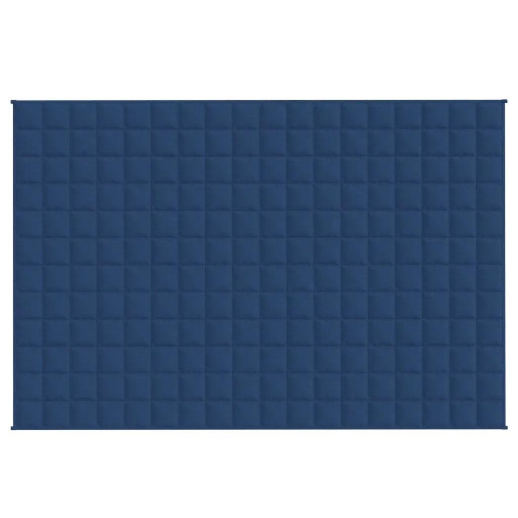 Coperta Ponderata Blu 135x200 cm 10 kg Tessuto 3154849