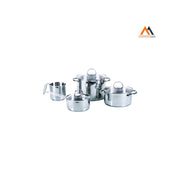 SET BATTERIA PENTOLE 'ALLEGRO INOX' DA 7 PEZZI 7 prodotti mi